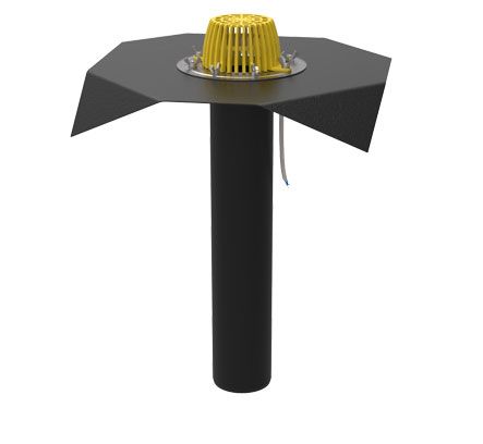 Воронка кровельная ТП-01.100/10/В-Э